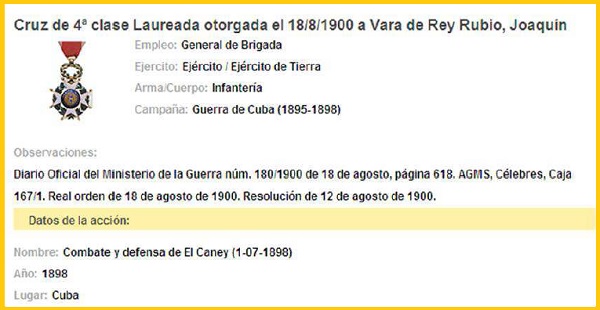 LAUREADA VARA DE REY CANEY